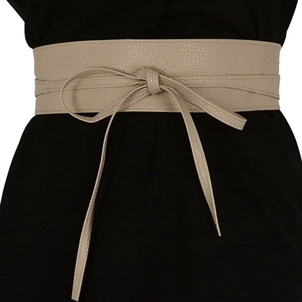 New leather Obi Belt